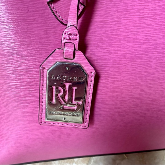 🆕 Lauren Ralph Lauren Tate Dome Satchel - Picture 4 of 8